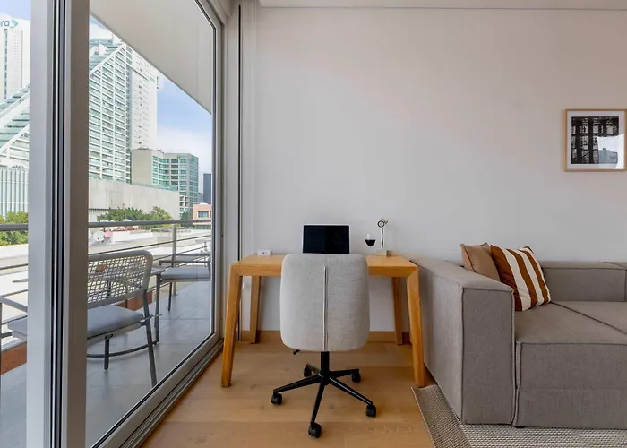 Capitalia Modern 1br With Rooftop Jacuzzi & Gym Apartamento