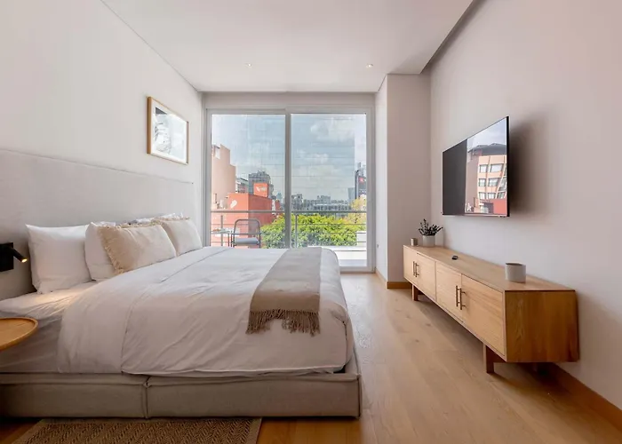 Apartamento Capitalia Modern 1br With Rooftop Jacuzzi & Gym México DF